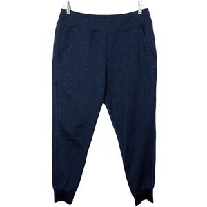 Rabbit Running Joggers sz M / MD / Medium * Heathered Dark Blue Soft Run Pants